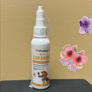 VivaElixir Gel Ear Drops for Dogs